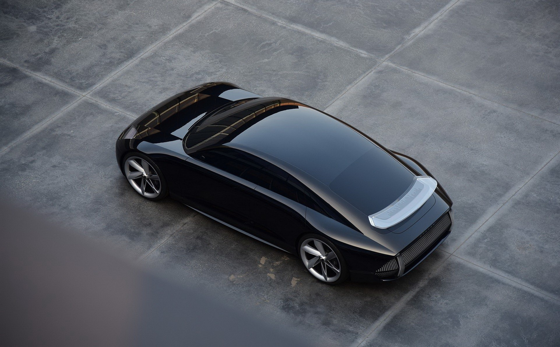 Hyundai Ioniq 6 - Sonata bản điện lộ diện trên phố, để lộ trang bị vốn chỉ có trên xe sang Lexus, Audi - Ảnh 3.